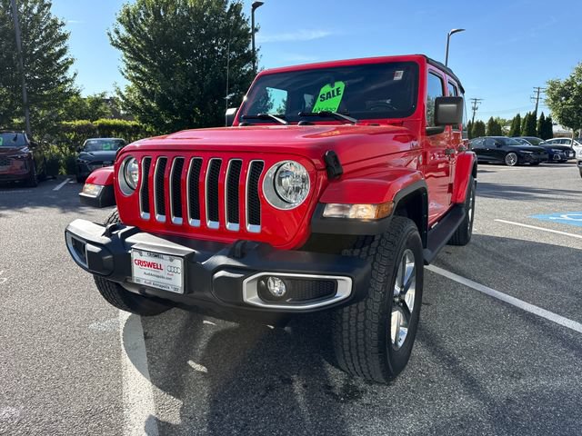 Used 2022 Jeep Wrangler Unlimited Sahara w/ Cold Weather Group AWD/4WD image 2