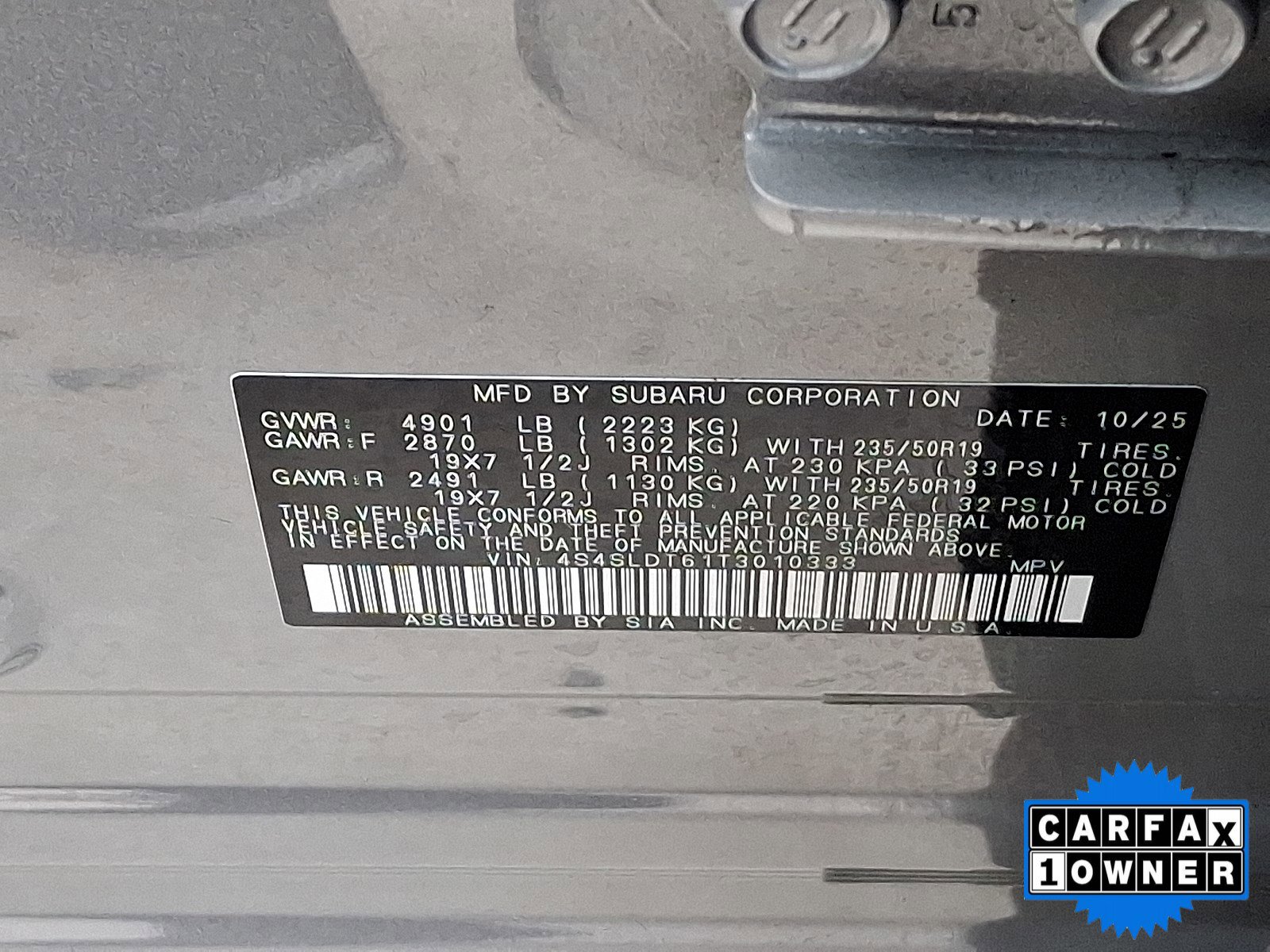 Certified 2026 Subaru Forester Touring image 57