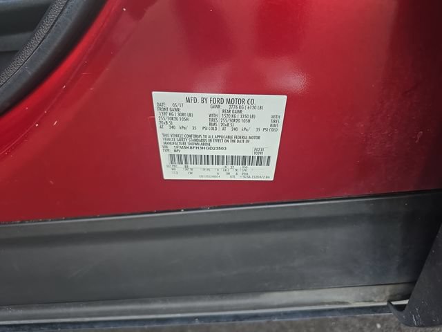 Used 2017 Ford Explorer Limited w/ Equipment Group 303A AWD/4WD image 25