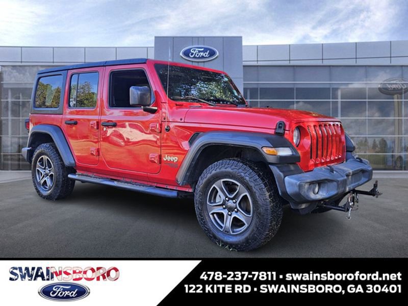 Used 2019 Jeep Wrangler Unlimited Sport S image 1