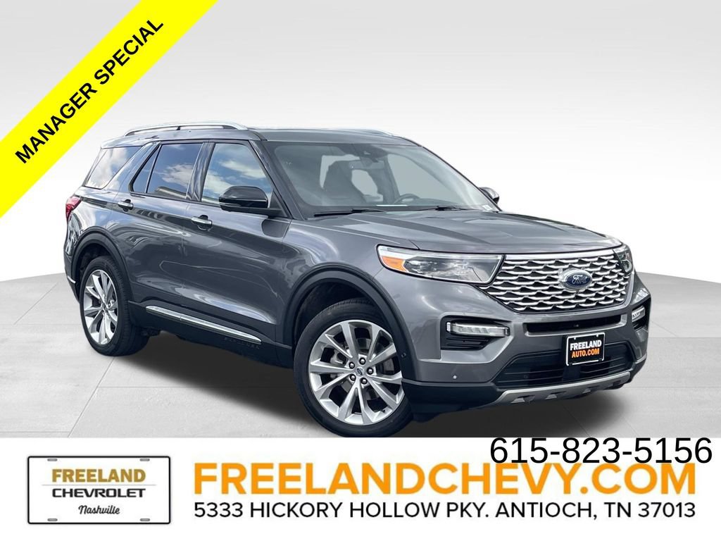 Used 2021 Ford Explorer Platinum w/ Premium Technology Package RWD 360° Tour