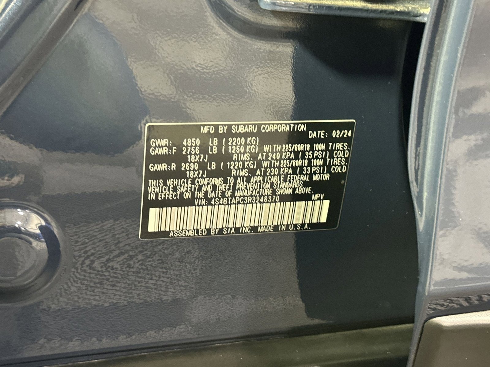 Used 2024 Subaru Outback Touring image 41