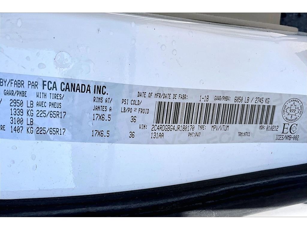 Used 2018 Dodge Grand Caravan w/ UConnect Hands-Free Group image 33