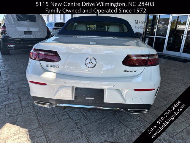 Certified 2023 Mercedes-Benz E 450 4MATIC Cabriolet w/ AMG Line image 2