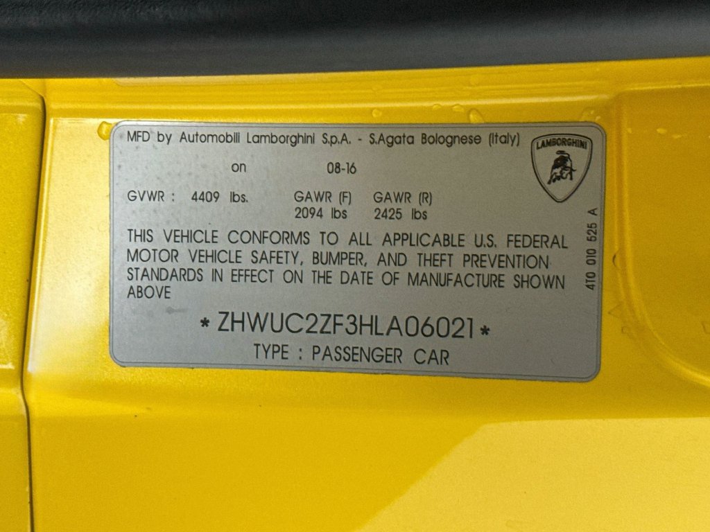 Used 2017 Lamborghini Huracan LP 580-2 RWD image 31