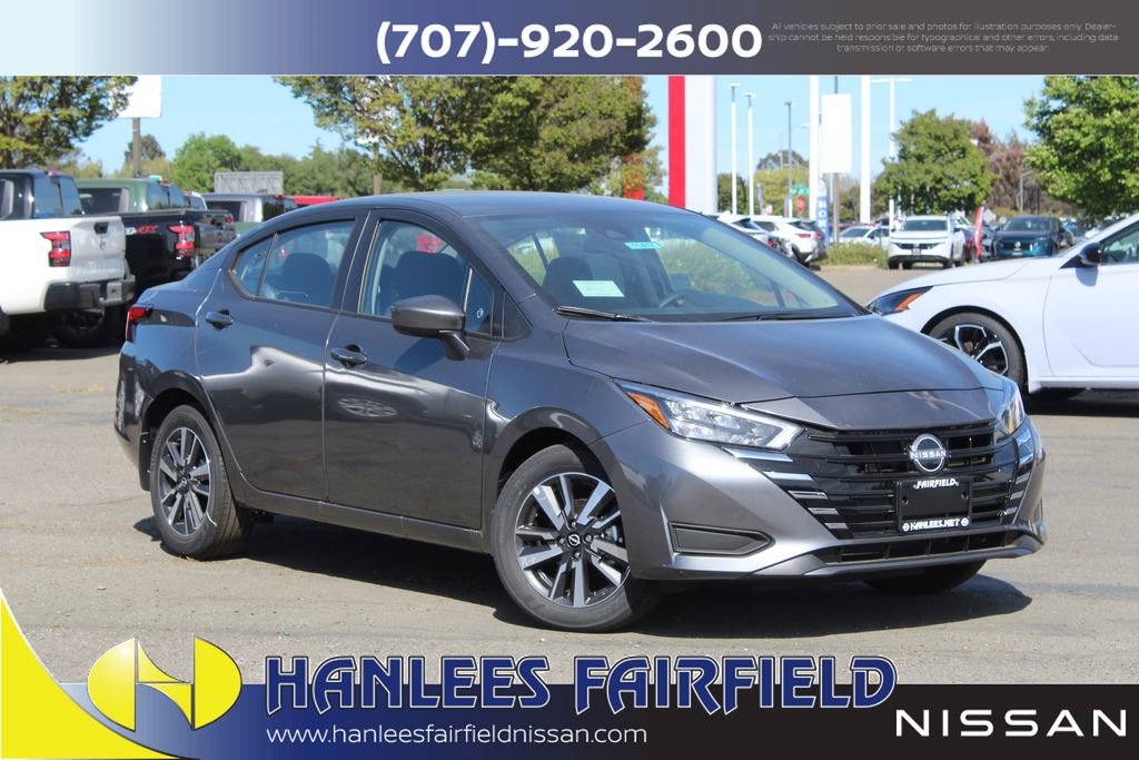 New 2025 Nissan Versa SV w/ Trunk Package