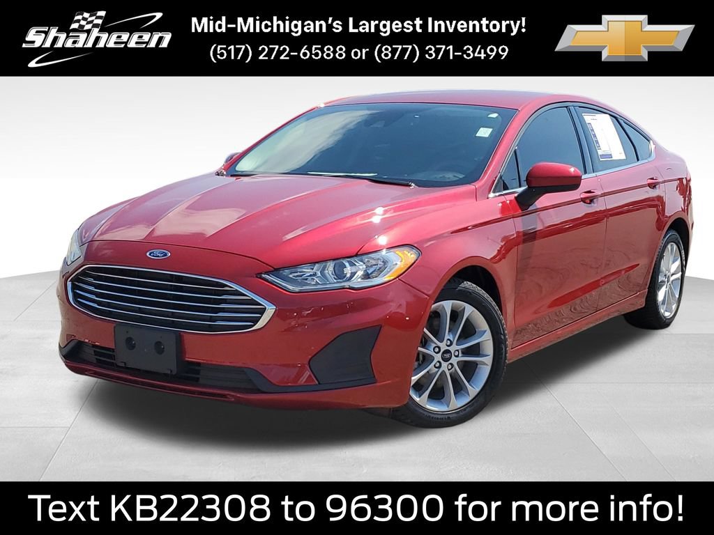 Used 2020 Ford Fusion SE FWD image 1