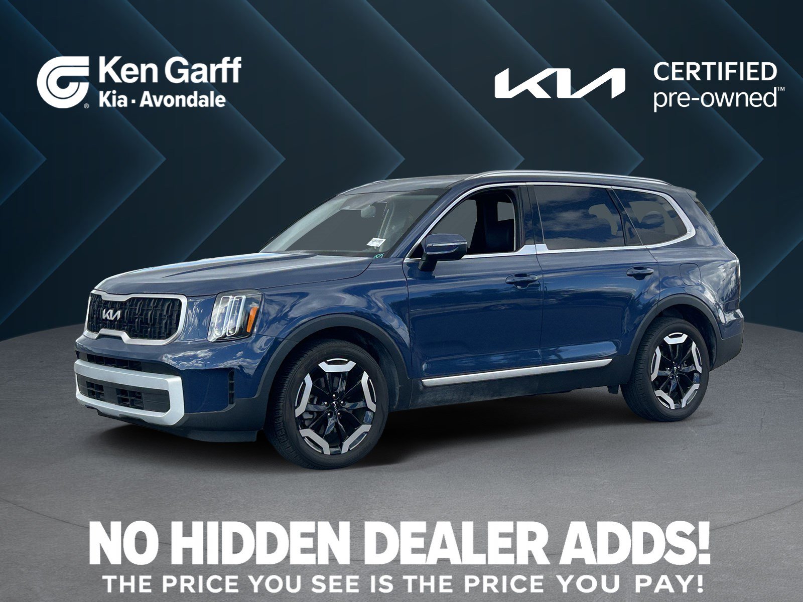 Certified 2023 Kia Telluride EX w/ EX Captain's Chair Package FWD image 1