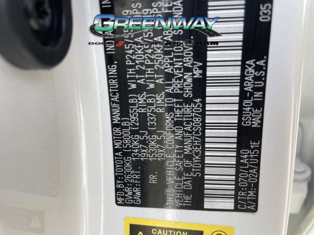 Used 2012 Toyota Highlander Limited w/ Tow Pkg FWD image 34