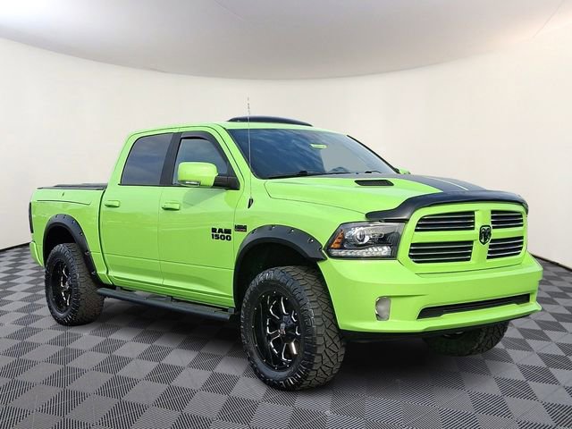 Used 2017 RAM 1500 Sport w/ Sublime Green Sport Package image 1