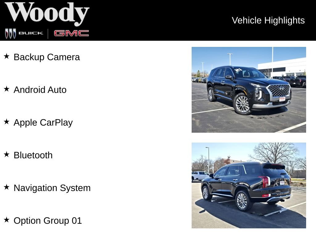 Used 2021 Hyundai Palisade Calligraphy image 3