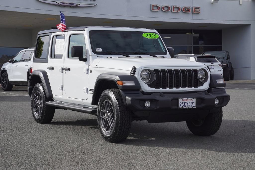 Certified 2025 Jeep Wrangler Unlimited Sport AWD/4WD video 2