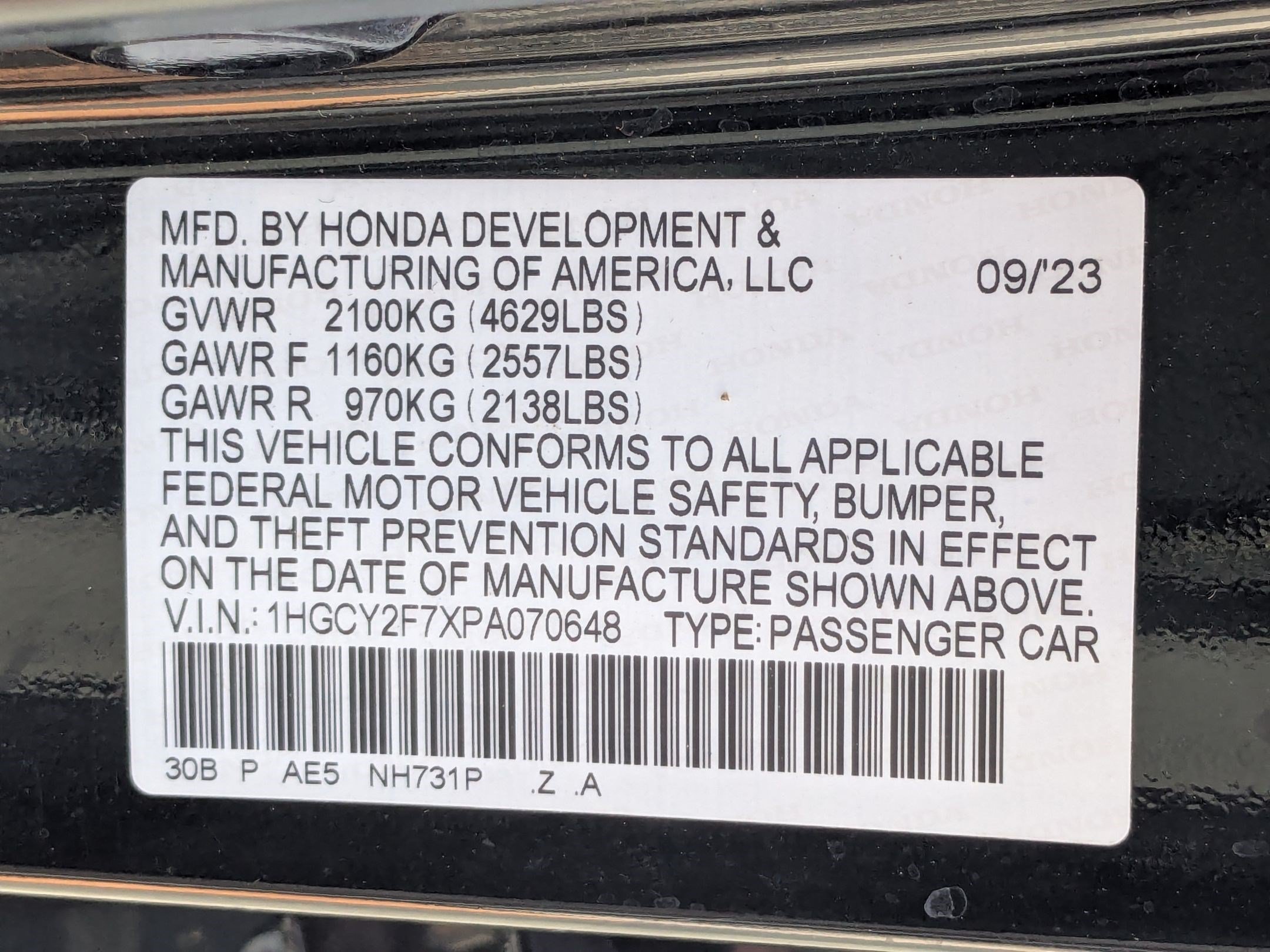 Used 2023 Honda Accord Sport image 39