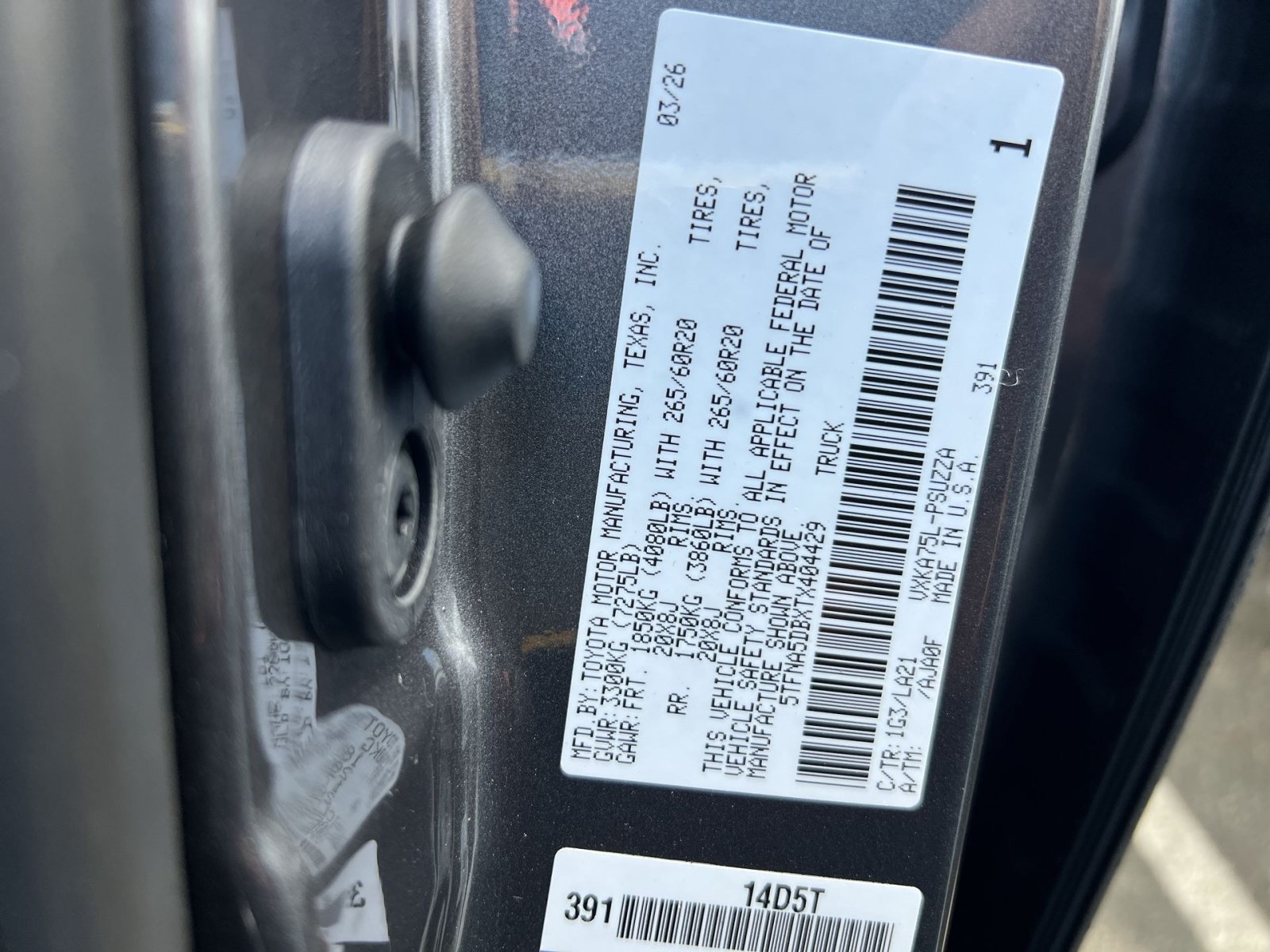 New 2026 Toyota Tundra Platinum AWD/4WD image 21