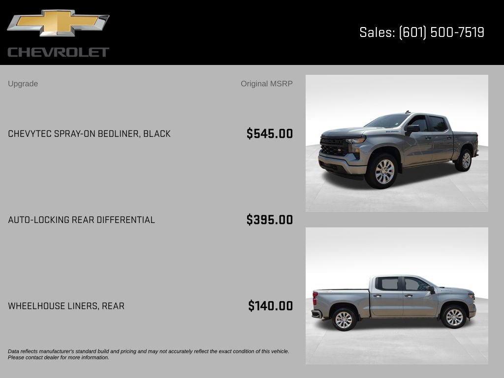 New 2026 Chevrolet Silverado 1500 Custom AWD/4WD image 8
