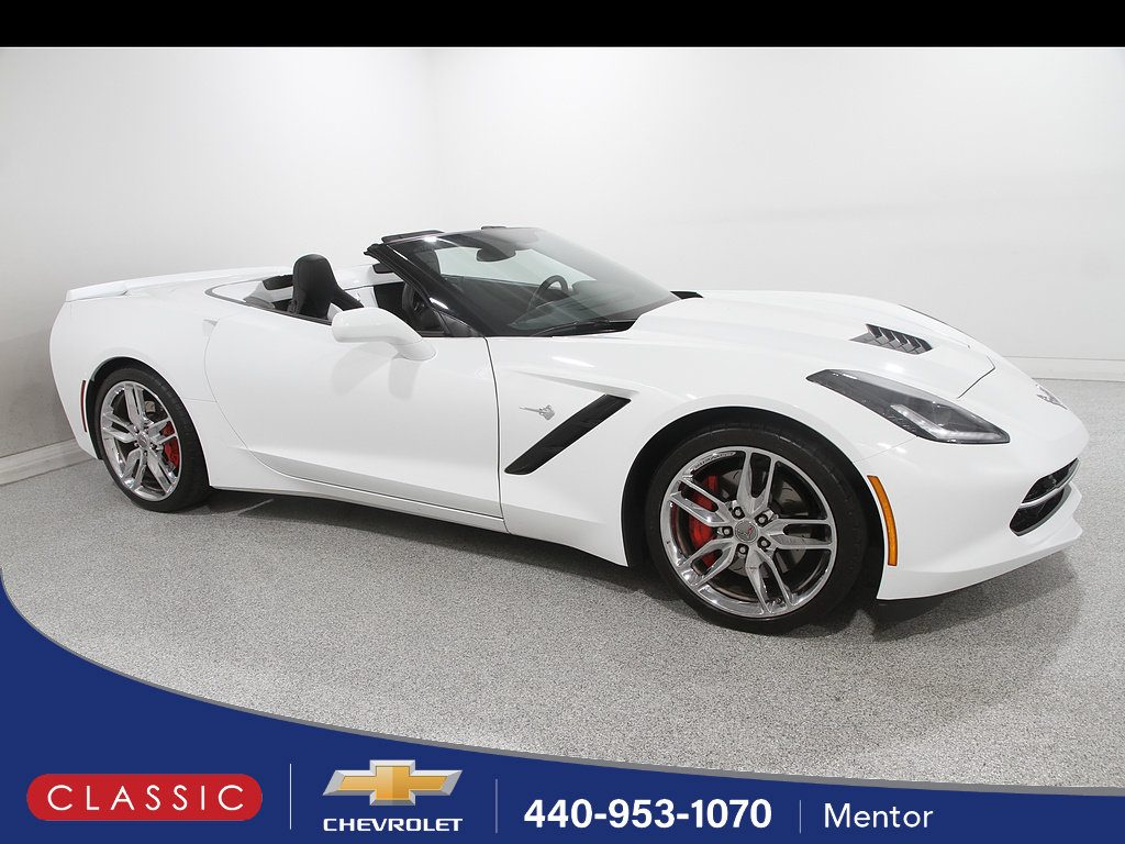 Used 2016 Chevrolet Corvette Stingray Convertible w/ 3LT Preferred Equipment Group RWD image 1