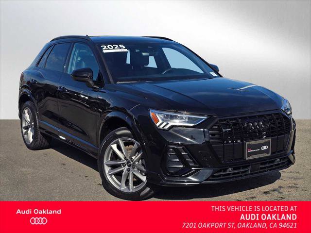 Certified 2025 Audi Q3 2.0T Premium w/ Black Optic Sport Package image 1