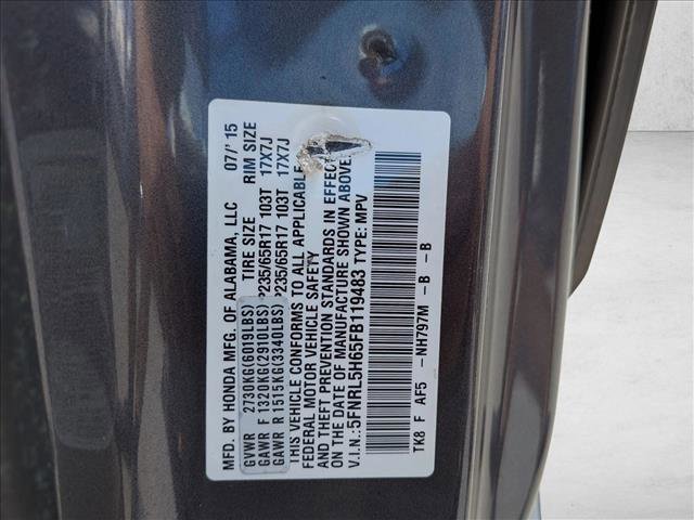 Used 2015 Honda Odyssey EX-L image 25