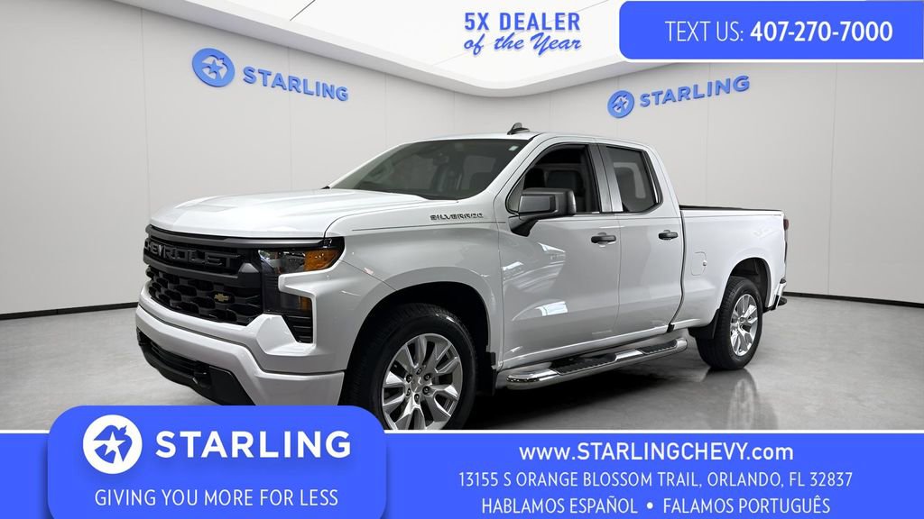 Used 2024 Chevrolet Silverado 1500 Custom image 1