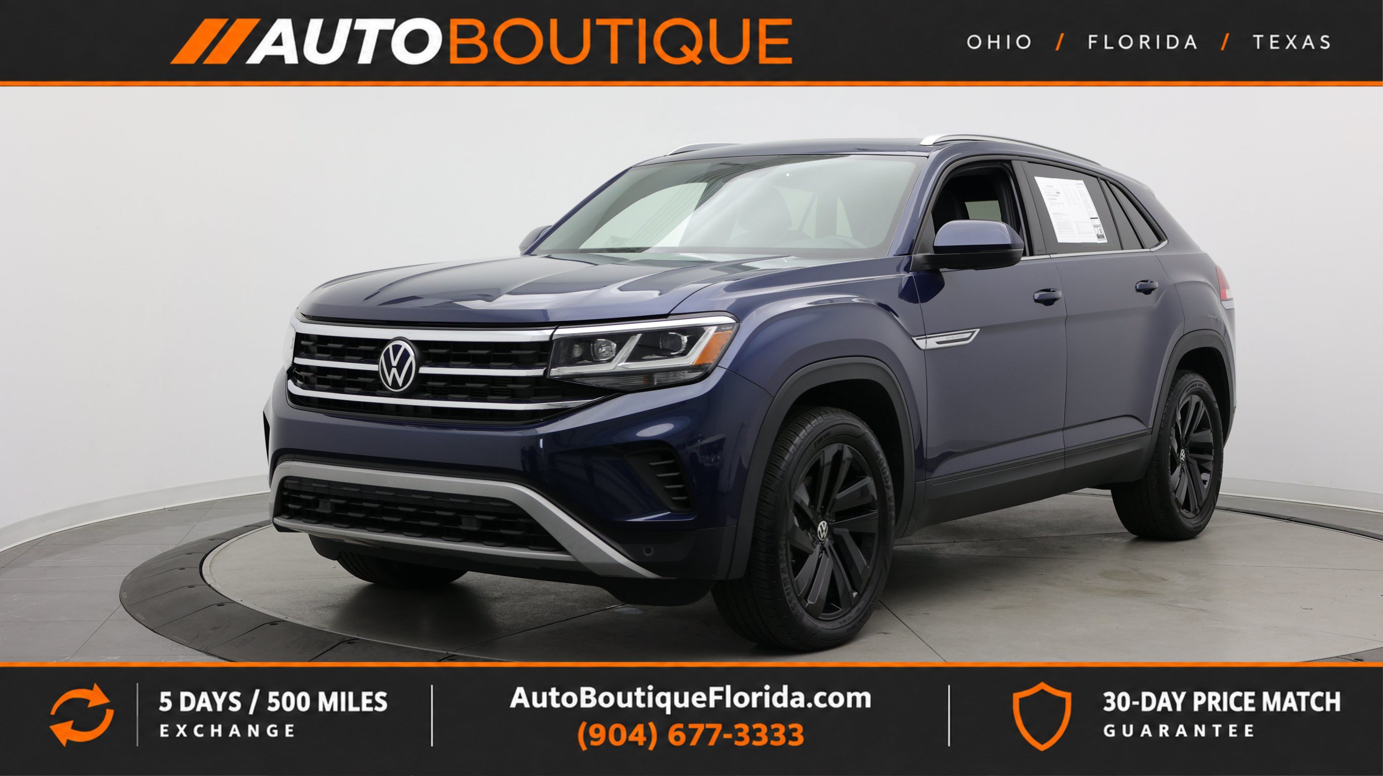 Used 2023 Volkswagen Atlas Cross Sport SE w/ Panoramic Sunroof Package