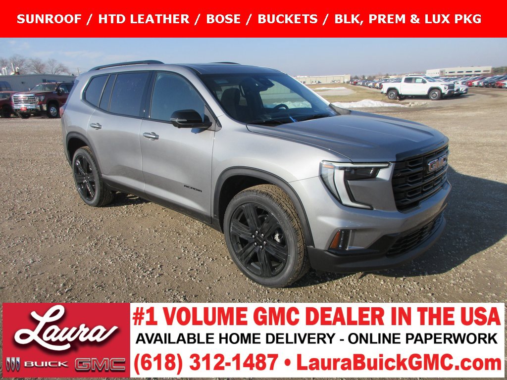 New 2026 GMC Acadia Elevation w/ Black Edition