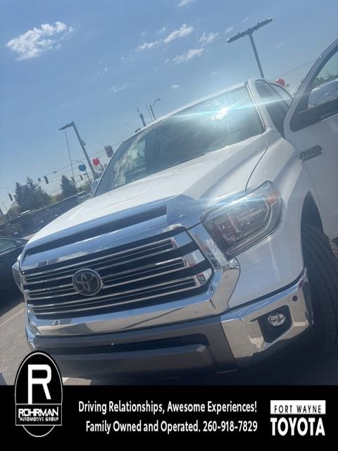 Used 2018 Toyota Tundra 1794 Edition AWD/4WD image 1
