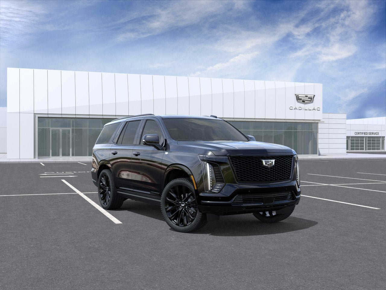 New 2026 Cadillac Escalade Platinum Sport w/ LPO, ONYX Package AWD/4WD image 1