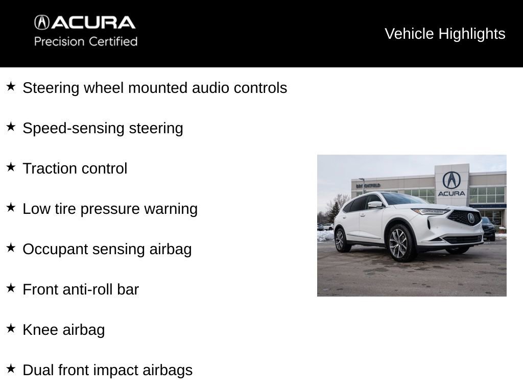 Certified 2023 Acura MDX SH-AWD w/ Technology Package image 9
