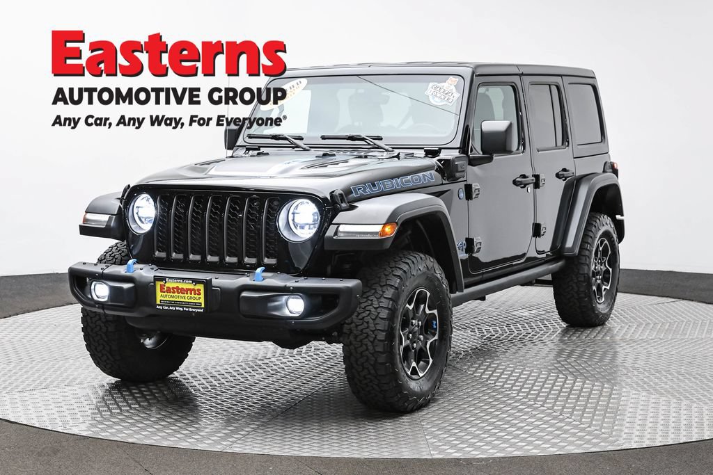 Used 2023 Jeep Wrangler Unlimited Rubicon 4xe w/ Steel Bumper Group