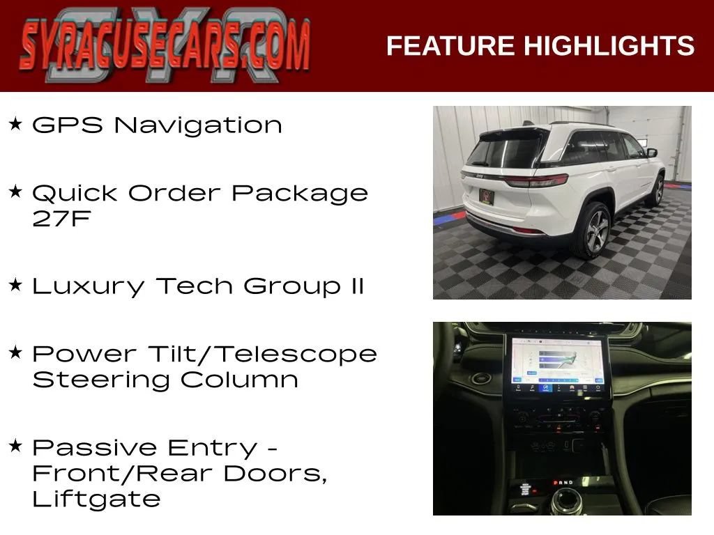 Used 2022 Jeep Grand Cherokee Limited 4xe w/ Luxury Tech Group II AWD/4WD image 4