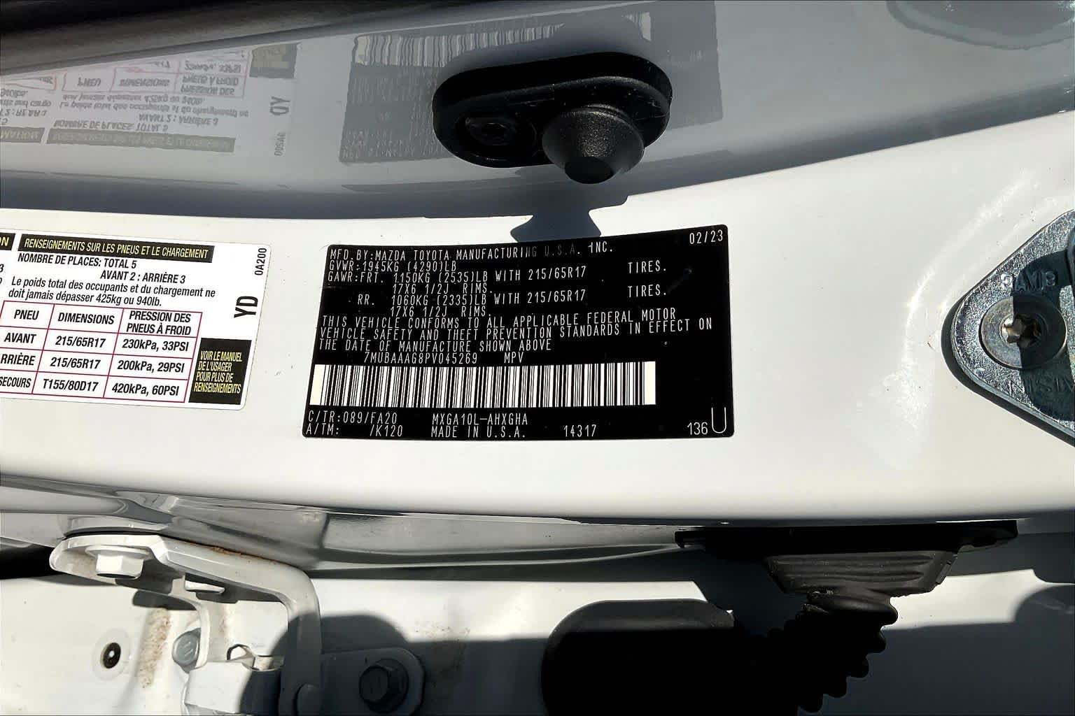 Used 2023 Toyota Corolla Cross LE w/ Moonroof Package FWD image 34
