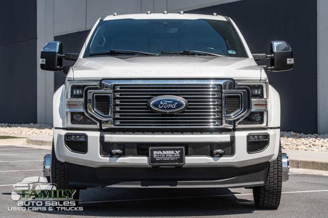 Used 2021 Ford F450 Platinum w/ Snow Plow Prep Package AWD/4WD image 15