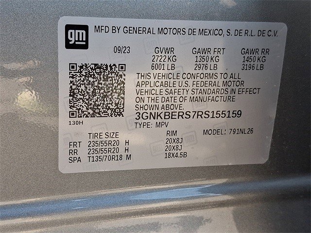 Certified 2024 Chevrolet Blazer RS w/ LPO, Floor Liner Package image 25