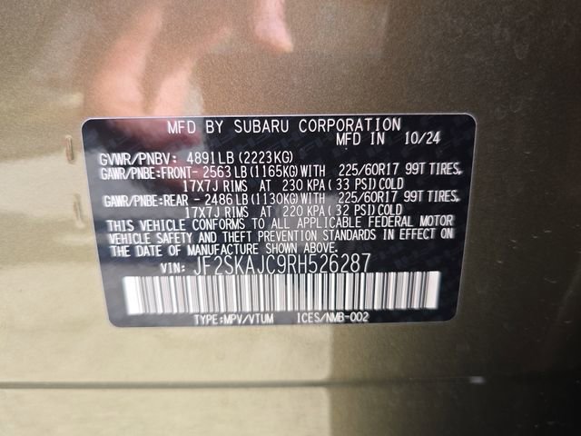 Certified 2024 Subaru Forester Wilderness w/ Wilderness Package image 30