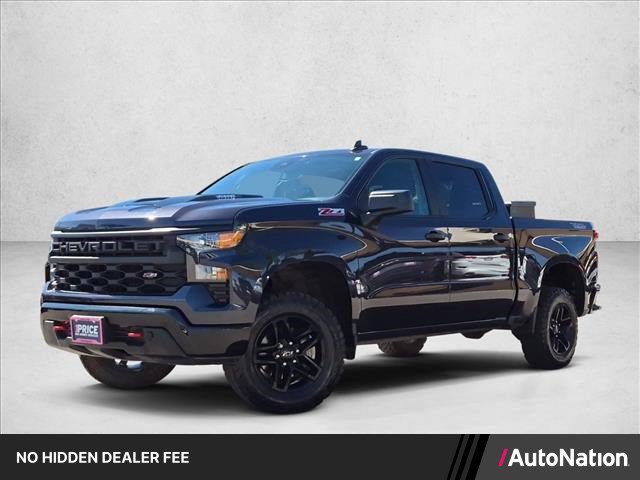 Used 2022 Chevrolet Silverado 1500 Custom Trail Boss w/ LPO, Dark Essentials Package AWD/4WD image 1