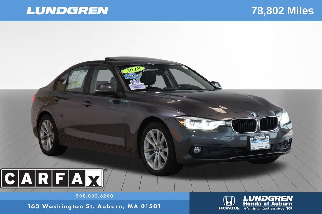 Used 2018 BMW 320i xDrive Sedan w/ Convenience Package AWD/4WD image 1