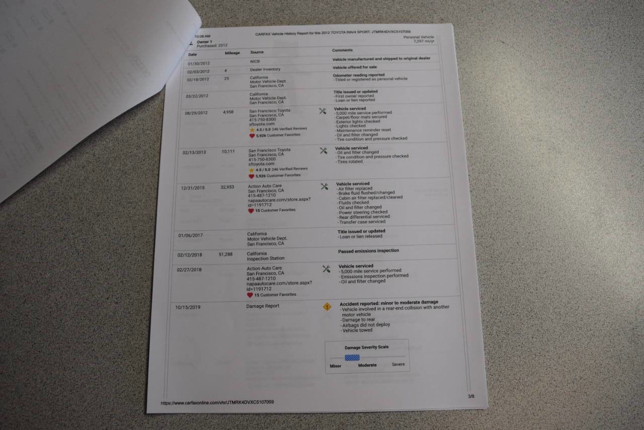 Used 2012 Toyota RAV4 Sport w/ Premium Pkg AWD/4WD image 88