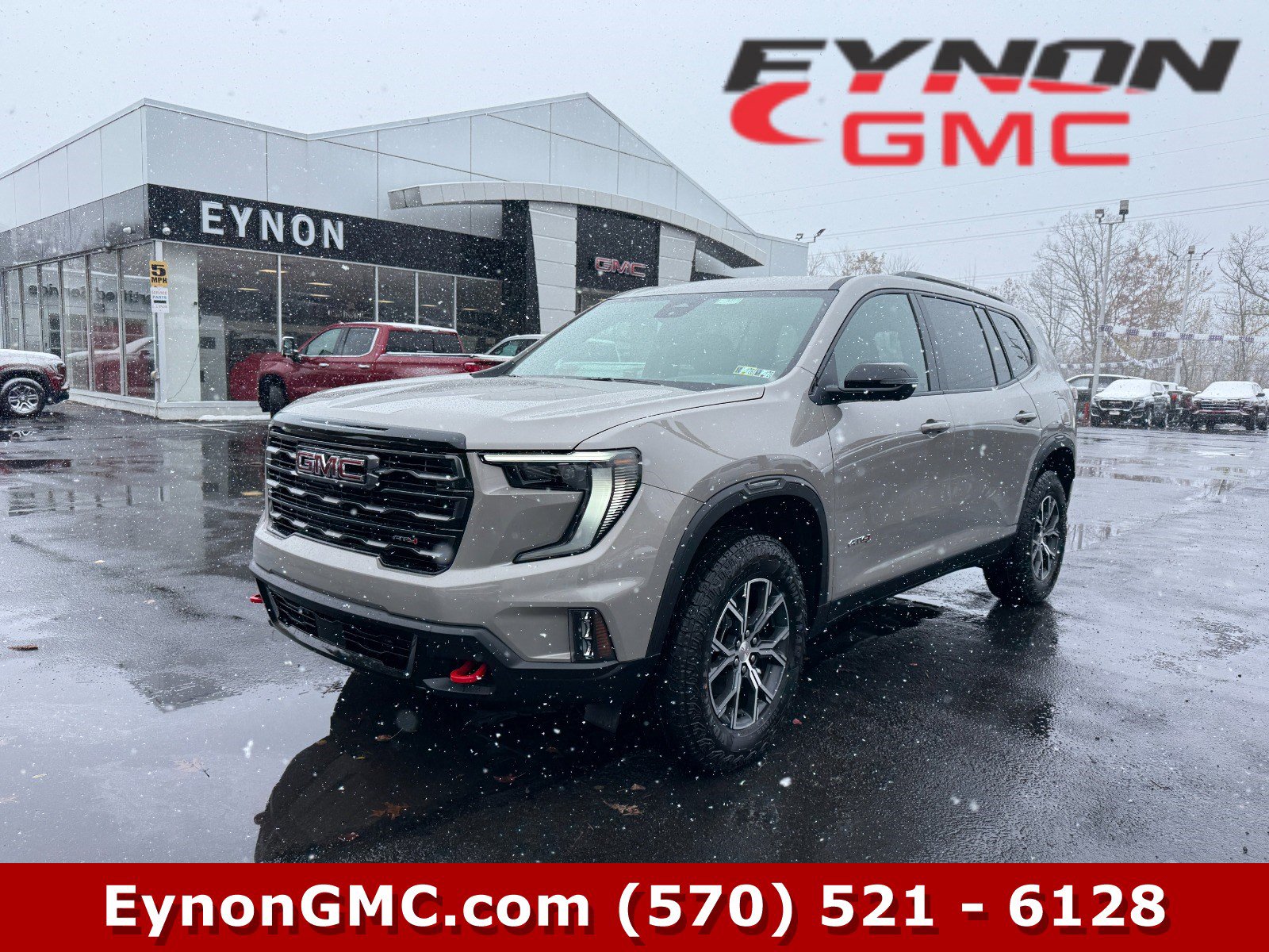 New 2026 GMC Acadia AT4 w/ LPO, Floor Liner Package