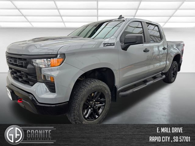 Used 2024 Chevrolet Silverado 1500 Custom Trail Boss w/ LPO, Dark Essentials Package