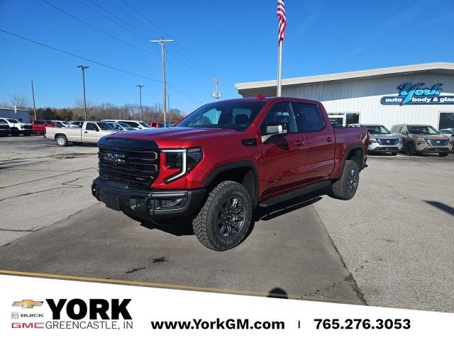 New 2026 GMC Sierra 1500 AT4X w/ LPO, Black Badging Package