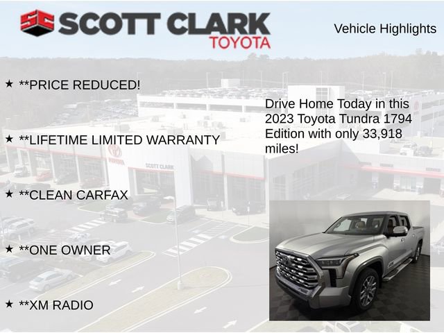 Used 2023 Toyota Tundra 1794 Edition image 12