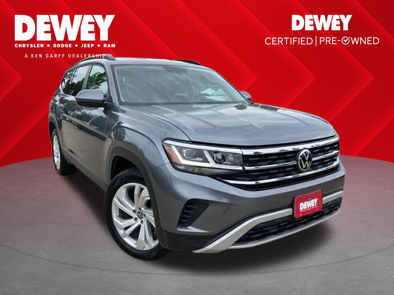 Used 2023 Volkswagen Atlas SE AWD/4WD image 1