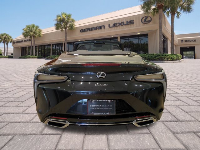 Certified 2022 Lexus LC 500 Convertible w/ Touring Package RWD image 4