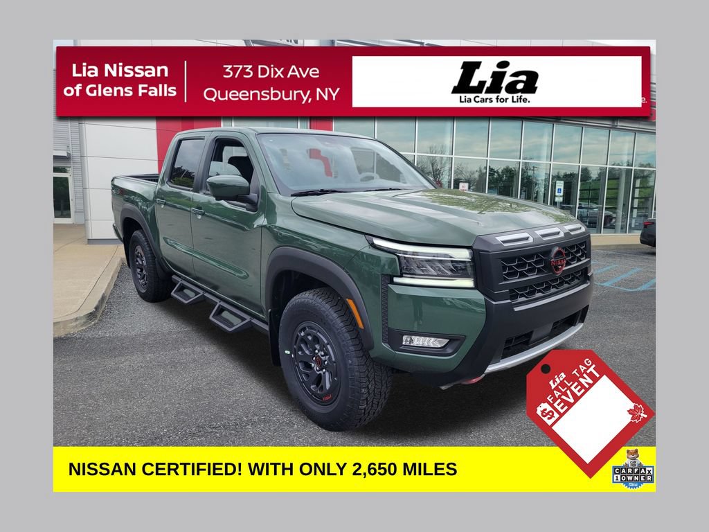 Certified 2025 Nissan Frontier PRO-4X w/ Pro Premium Package