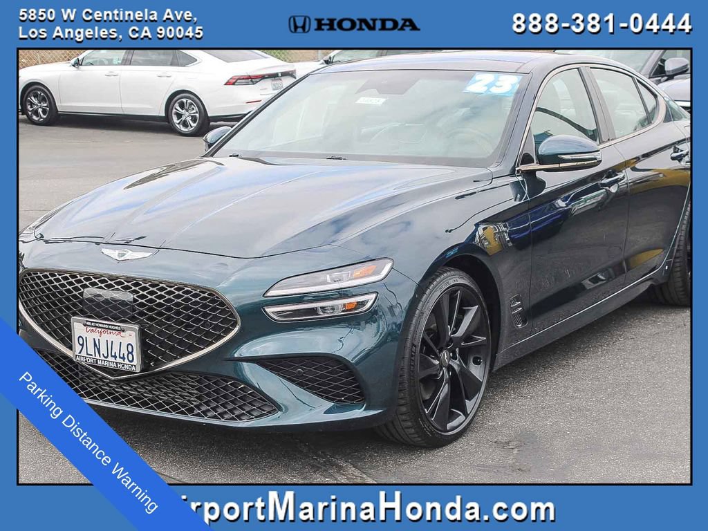 Used 2023 Genesis G70 2.0T w/ Sport Prestige Package RWD image 5