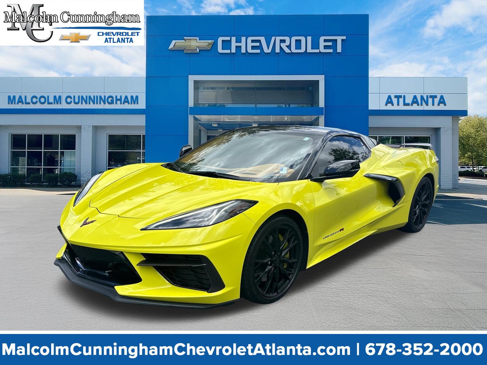 Certified 2023 Chevrolet Corvette Stingray Premium Conv w/ Z51 Performance Package RWD image 1