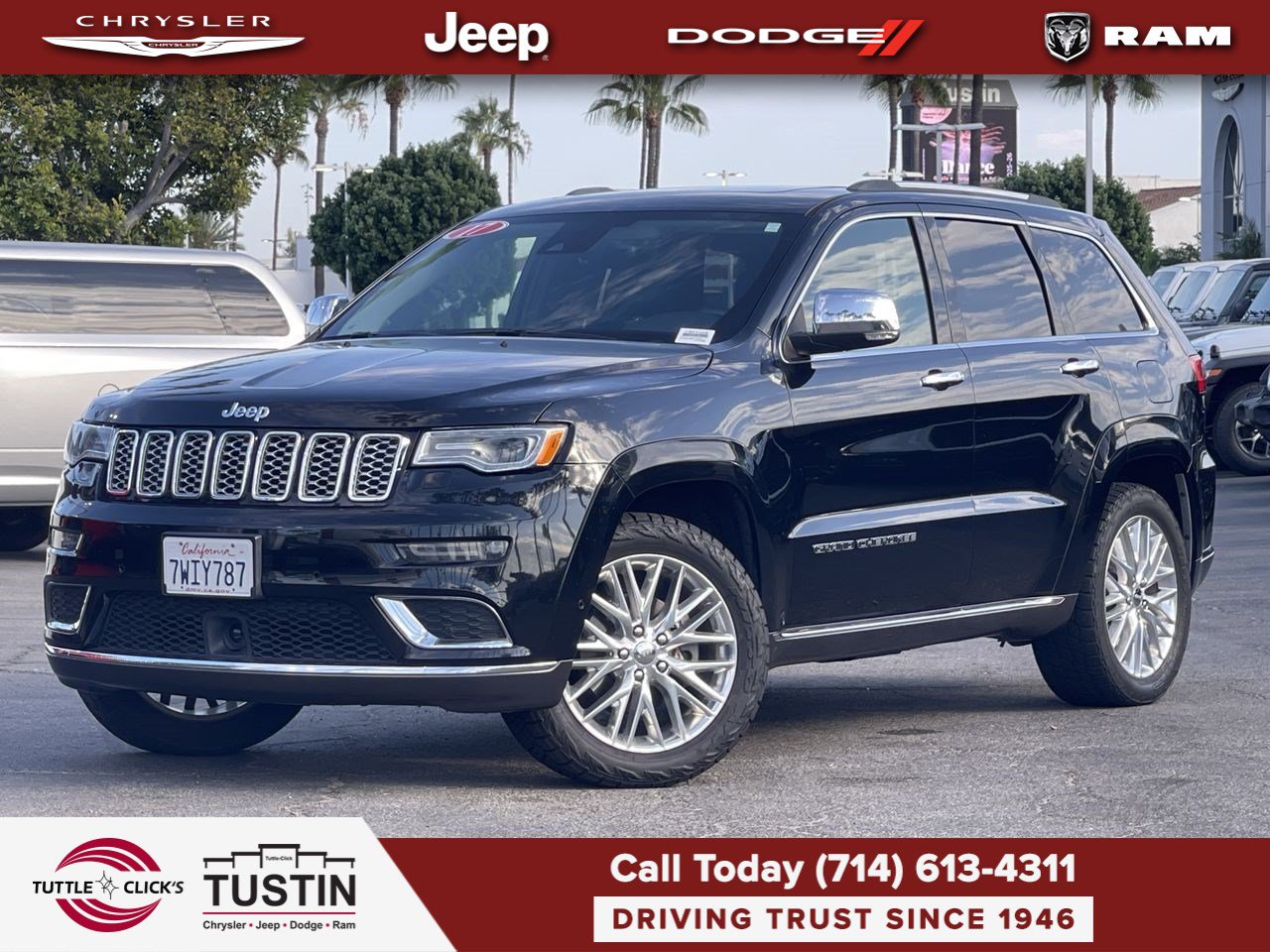 Used 2017 Jeep Grand Cherokee Summit AWD/4WD image 1