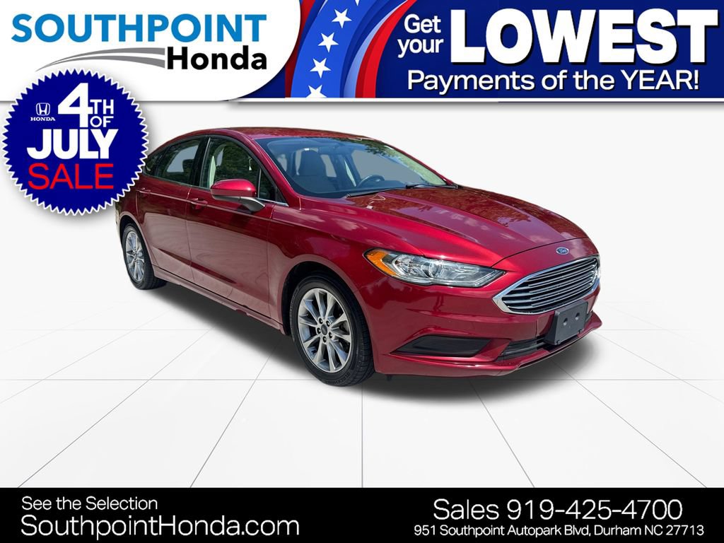 Used 2017 Ford Fusion SE w/ Fusion SE Technology Package