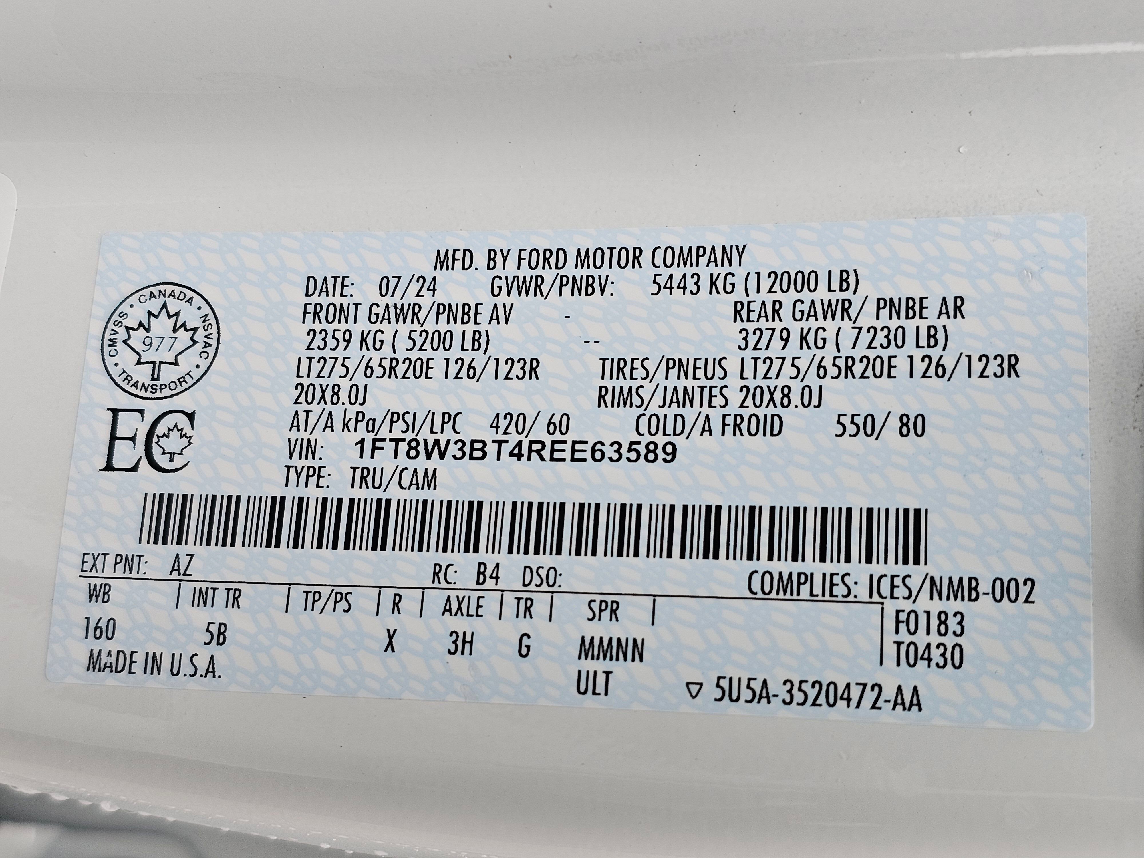 Used 2024 Ford F350 Lariat w/ Lariat Ultimate Package image 32