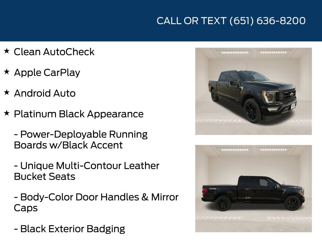 Used 2023 Ford F150 Platinum w/ Equipment Group 701A High image 5